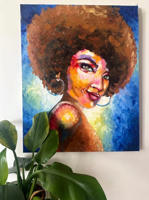 MIRADAS (Acrílico en Lienzo 80 x 100 cm) (es un "P. Ibañez 23") - Imagen 5