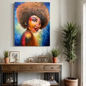 MIRADAS (Acrílico en Lienzo 80 x 100 cm) (es un "P. Ibañez 23")