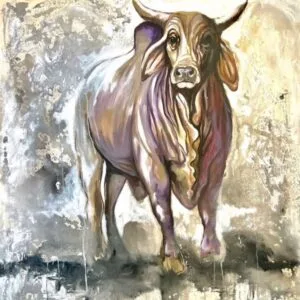 ESTAMPA (Acrílico en Lienzo) (100 x 100 cm)