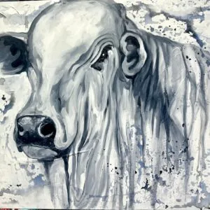 LINAJE  (Acrílico en lienzo) (80 x 60 cm)